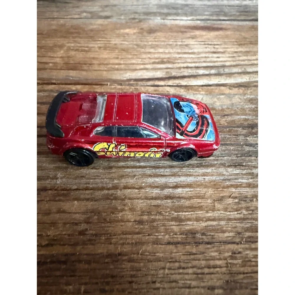 Y2K 2001 Hot Wheels Lotus Esprit Diecast Car Red Shinobi Ninja 1 64 Scale HTF